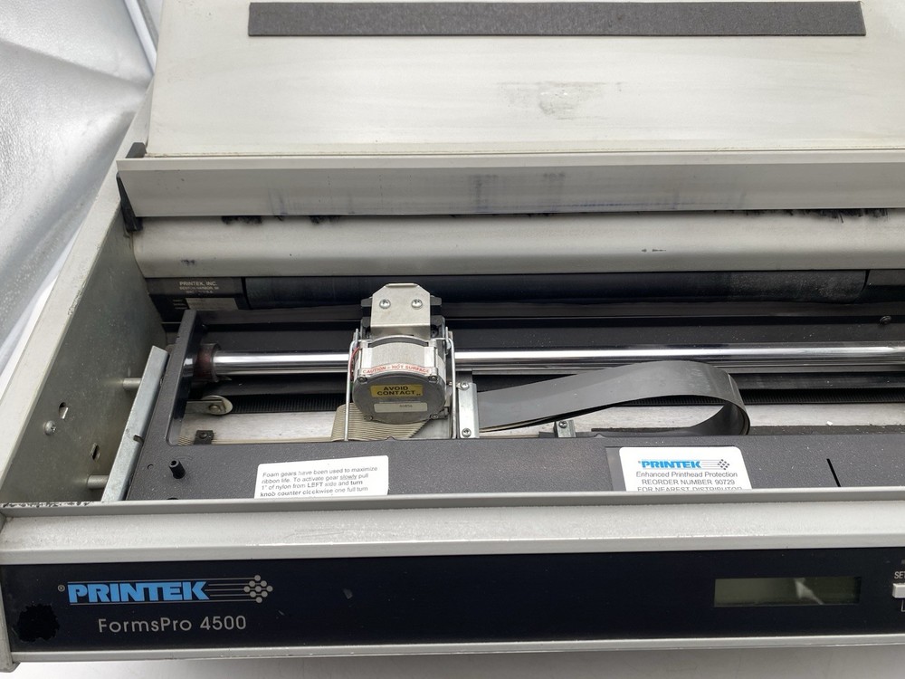Printek Formspro 4500 #90483 Dot Matrix Printer