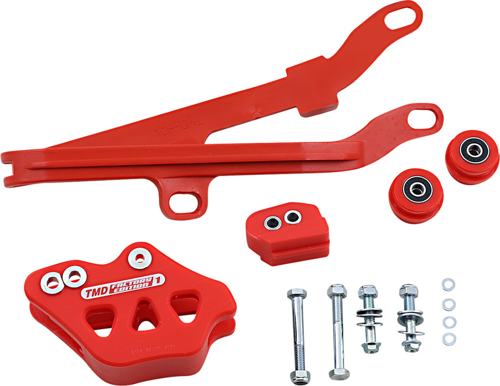 TM DesignWorks Chain Guide & Slider DCK-HQV-RD Red