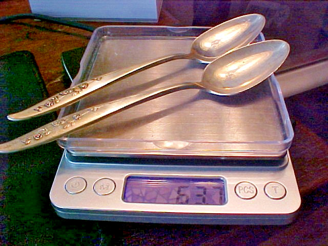63 Grams Scrap Solid Sterling Silver I GET LESS THAN SILVER PRICE!  I'M CRAZY!