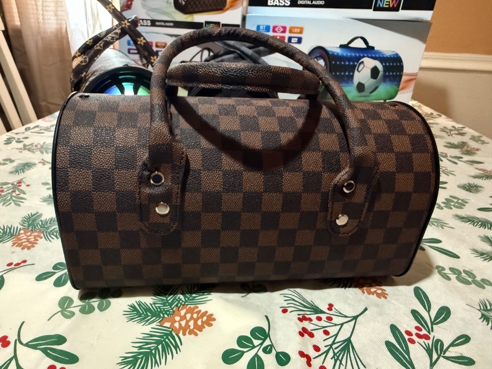 Bluetooth 5" speaker portable designer handbags