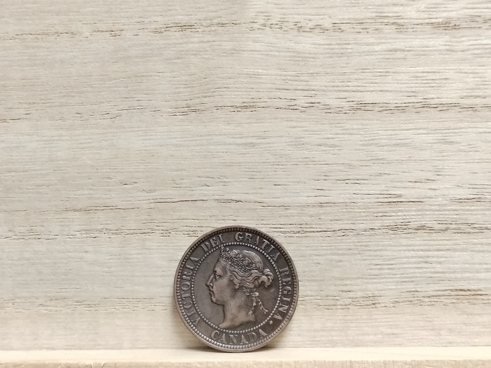 1898 One Cent Canada Bronze Coin