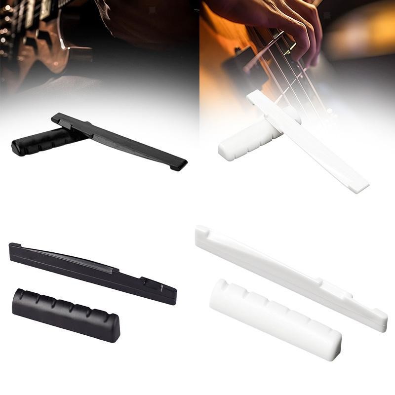 Guitar Nut Saddle Guitar Bridge Set Upper Lower
