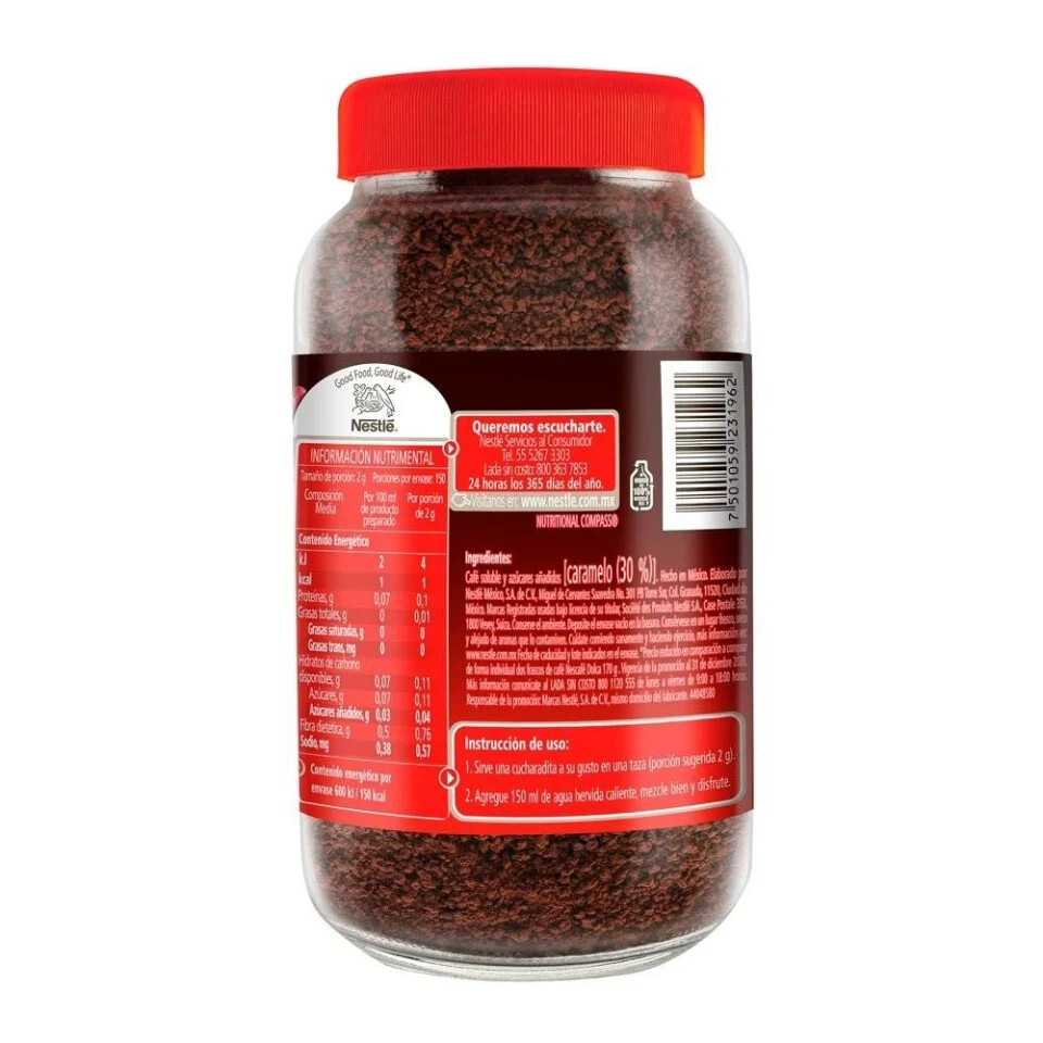 2 x Nescafe Dolca, Instant Coffee 2 pack/10.5 Oz ea