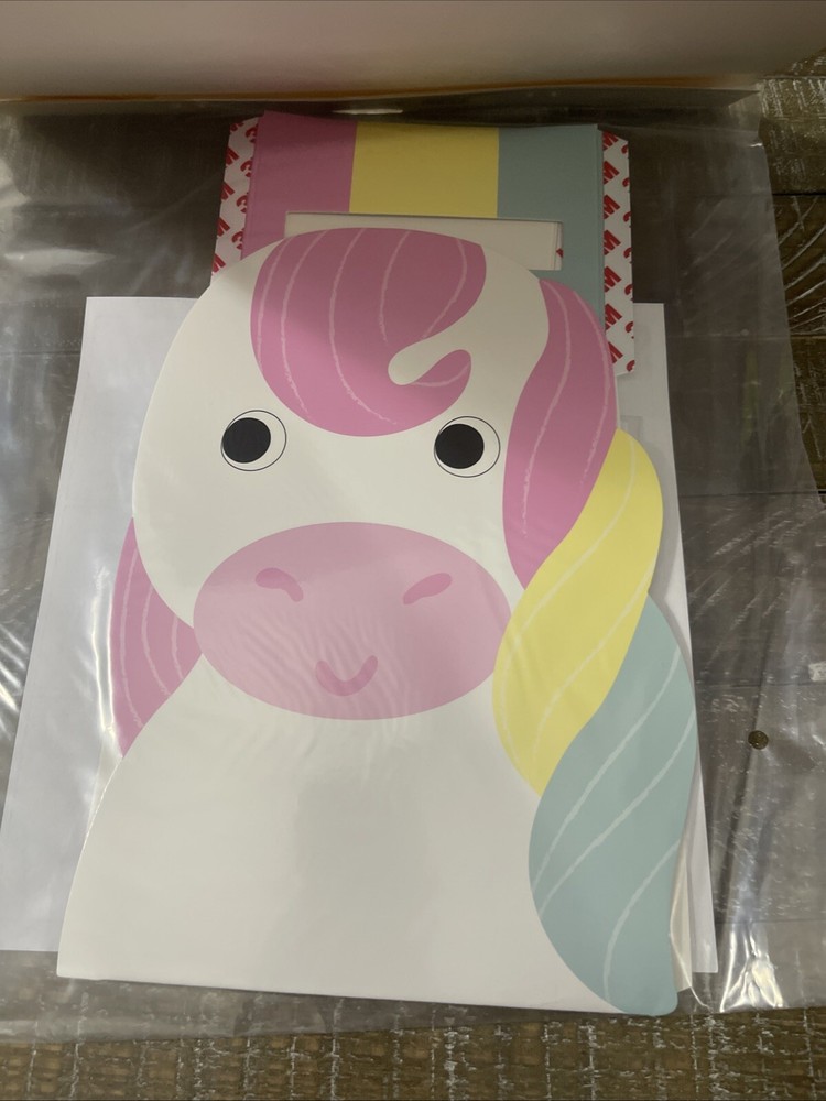 Valentines Day DIY Mail Box Kit Unicorn