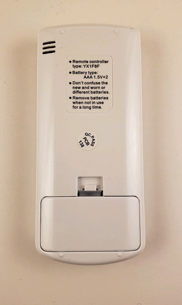 FRIGIDAIRE OEM AC Remote Temp controller Part# 5304515943 or YX1F8F (1 remote)