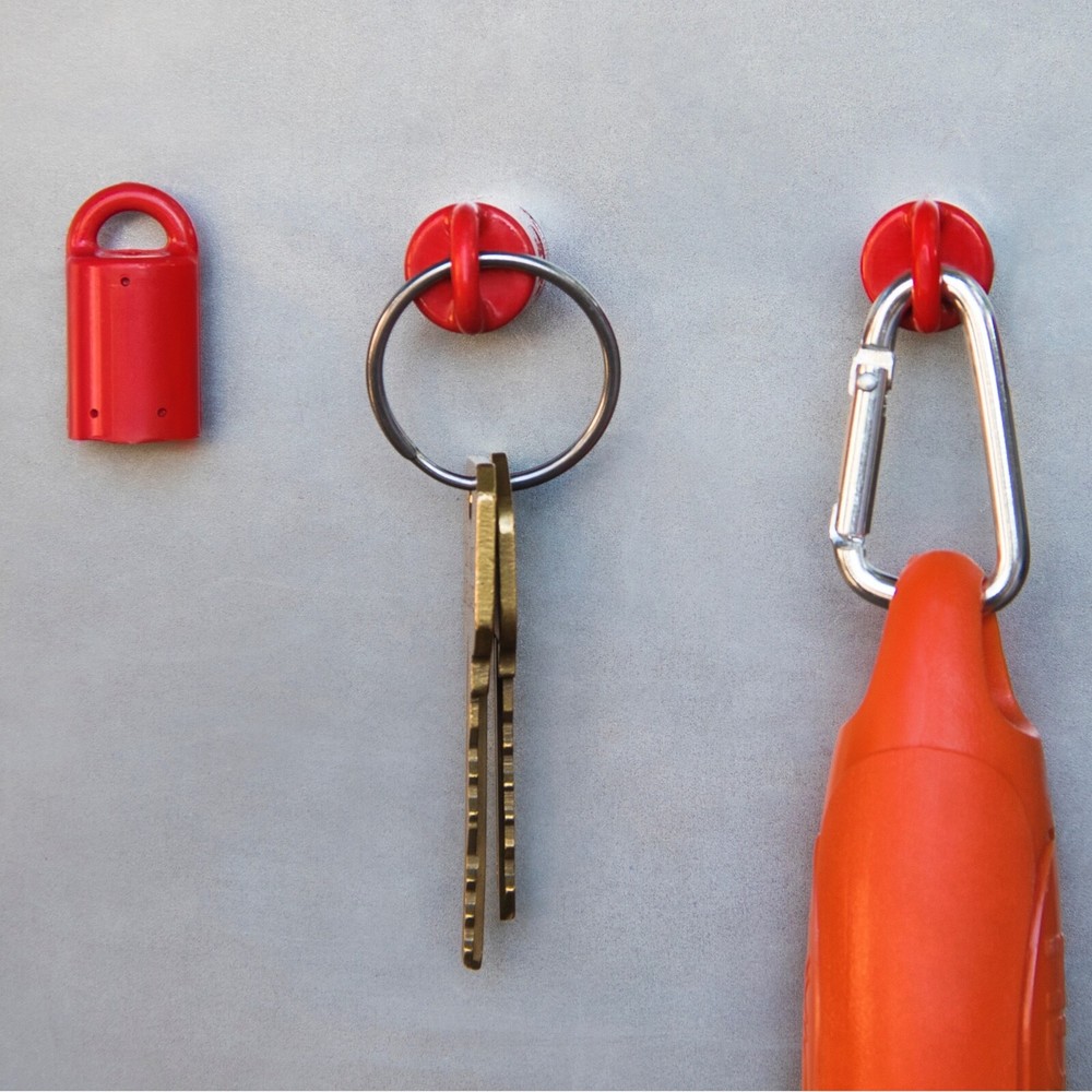 MagnetPAL (3 Pack) - Red - Most Powerful Magnet