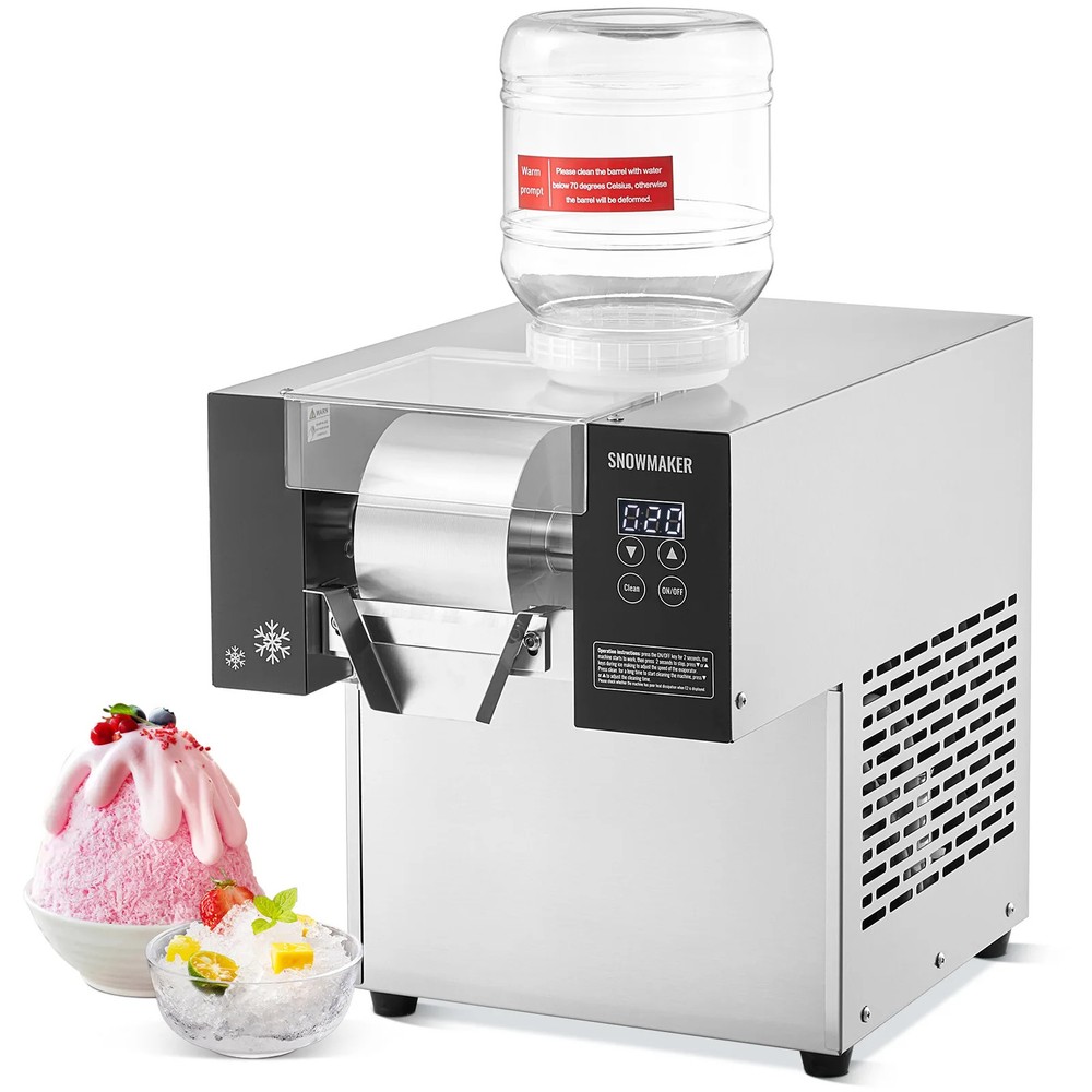 Snowflake Ice Machine Snowflake Ice Maker Stainless Steel Ice Shaver Machine