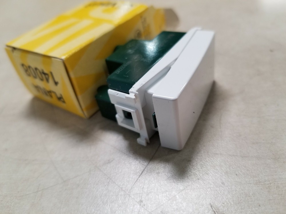 Vimar - Plana 14008 Button 1P NO 10A White