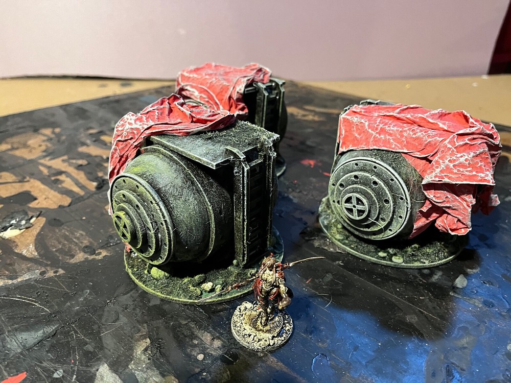 Sci-Fi Terrain pieces 29 – Tabletop Gaming scratch built.