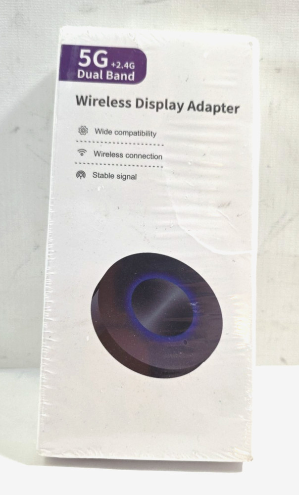 Wireless Display Adapter 5G+2.4G Dual Band Wide Compatibility
