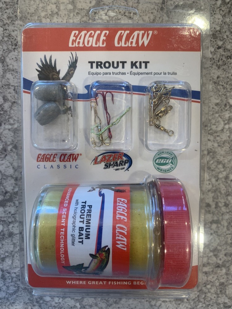 Eagle Claw Trout Kit Dough Bait