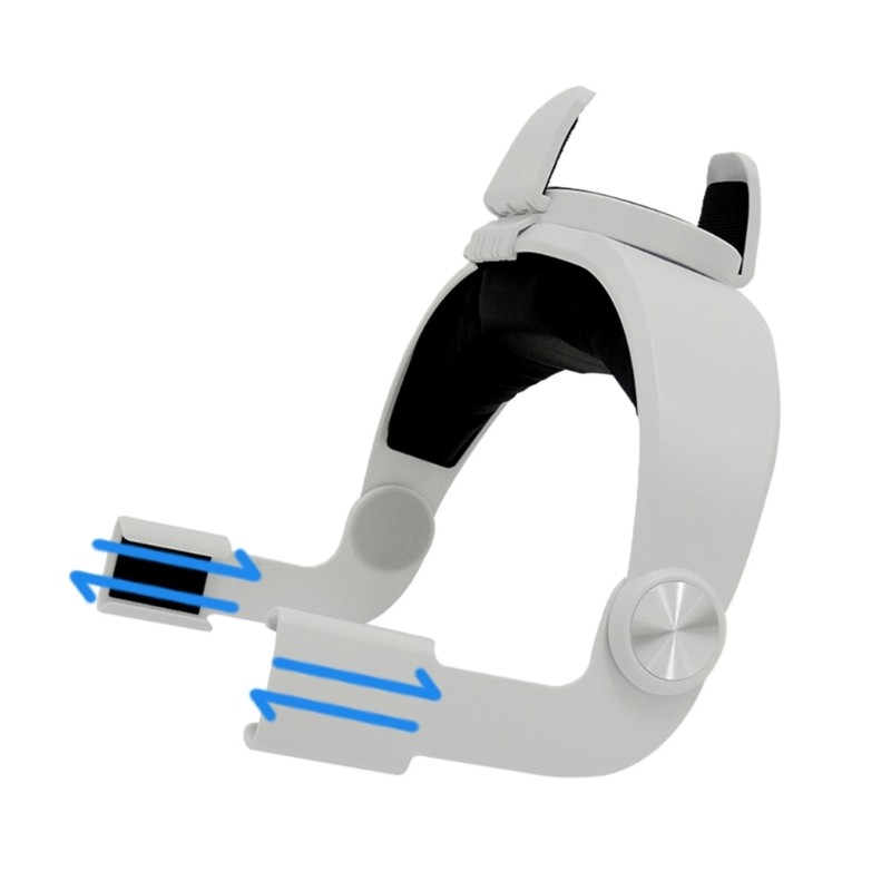 ABS Headband HeadStrap with Power Support Bracket for Pico 4 VR Headset