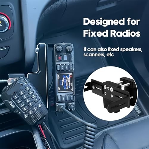 Upgrade Adjustable Cup Holder RadioMount - Clamping Mount, Drinks CB bracket-2