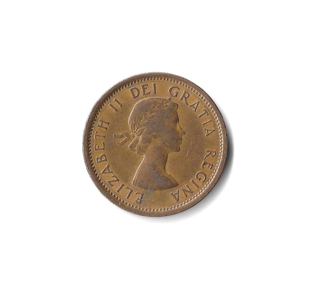 1963 Canada - 1 Cent - 376 - Bronze - 3.2g