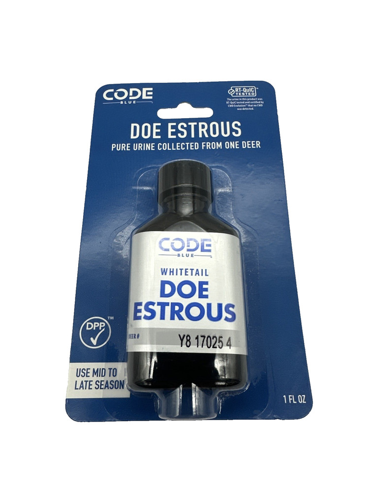 Code Blue Doe Estrous 100% Brand New #’d