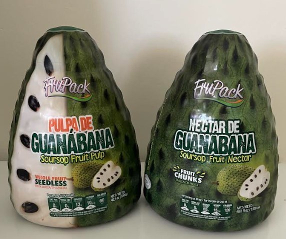 2 PACK GUANABANA JUICE PULP + NECTAR