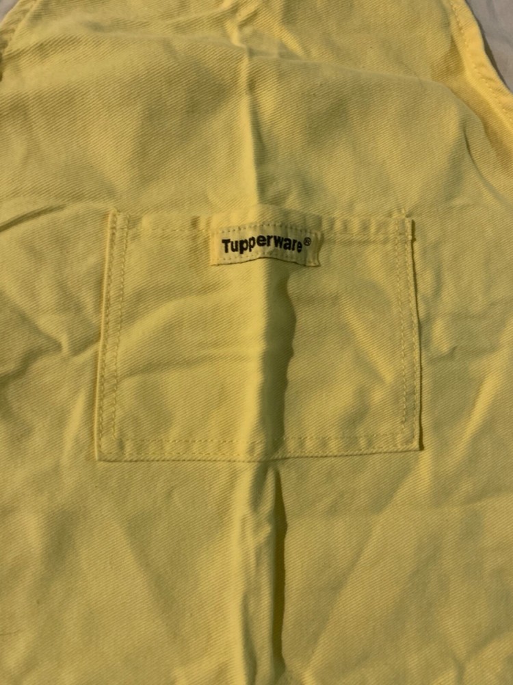 Tupperware Kids Apron - Yellow | Free Postage