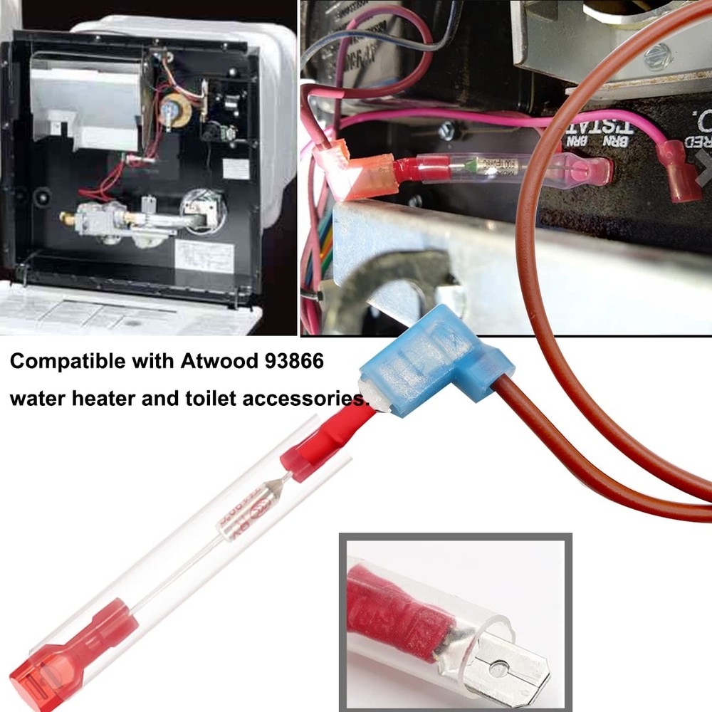 Taiss RV Water Heater Thermal Cutoff Kit,Replacement Fuse 98...