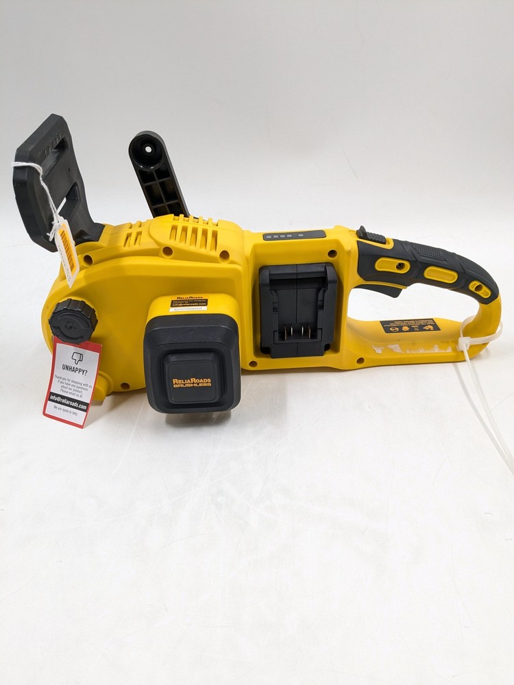 ReliaRoads 16" Brushless 40V Battery Powered Chainsaw (RCSBL-16) Yellow