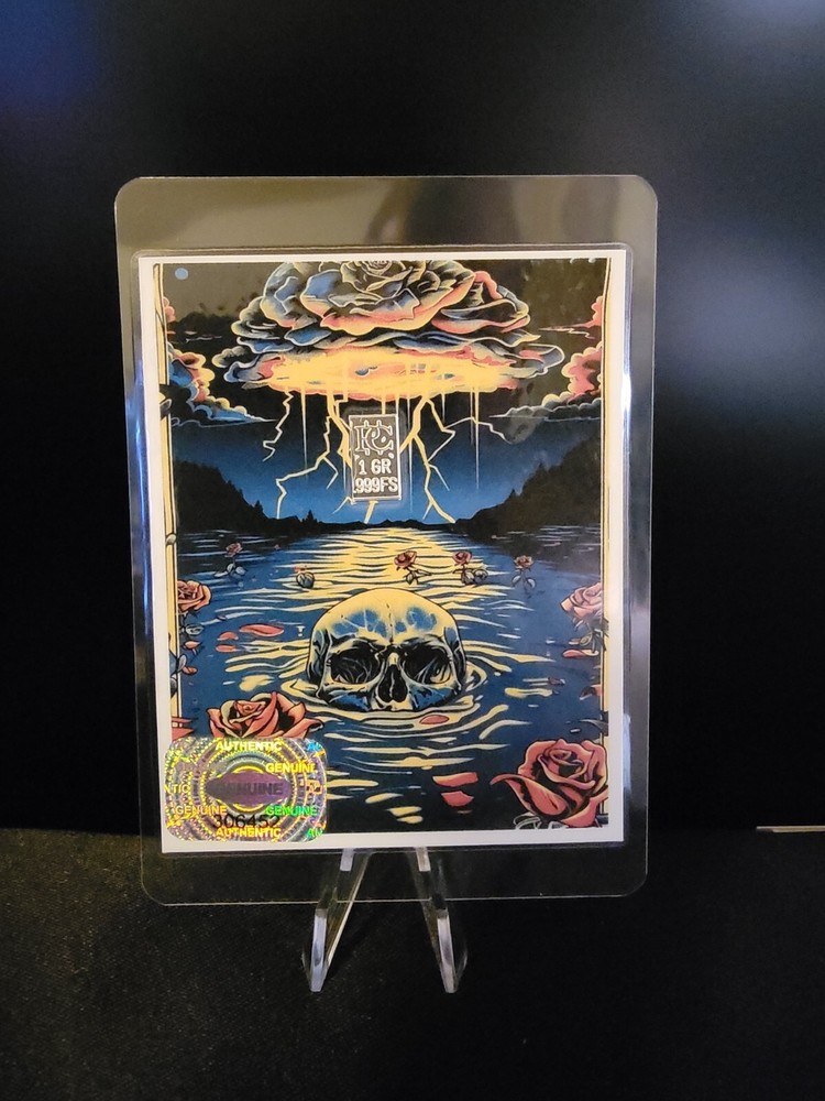 Silver Art Bar Card (10) Packs .999 Silver Grain