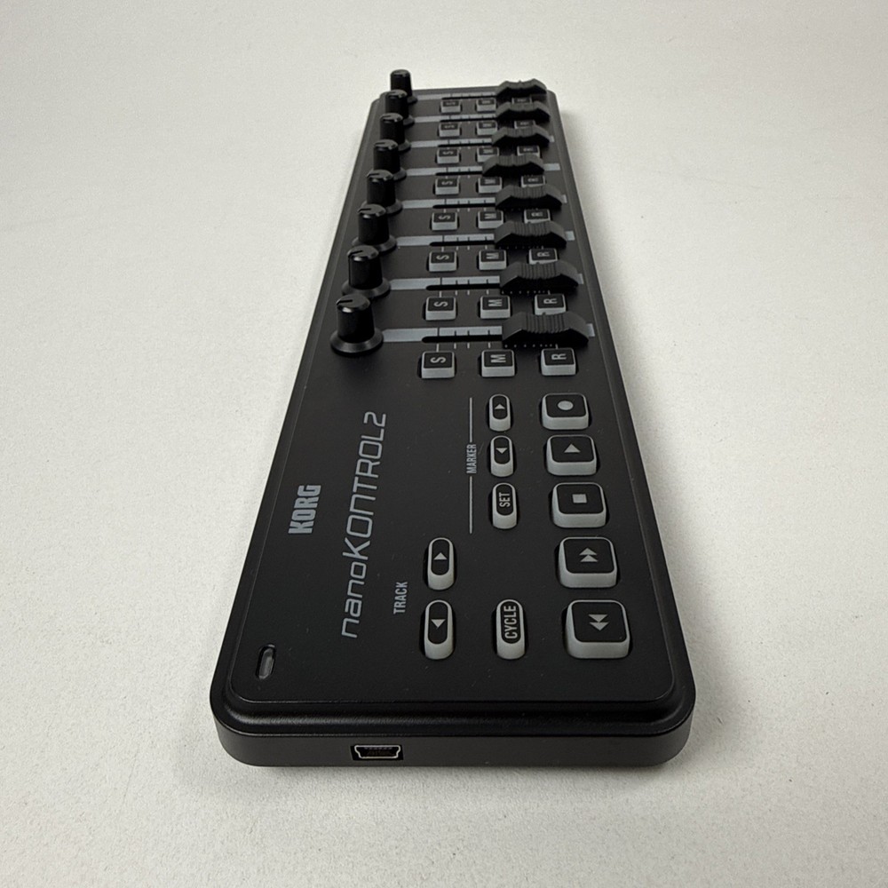 Korg nanoKONTROL2 USB MIDI Controller w/ Cable Manual Box Working