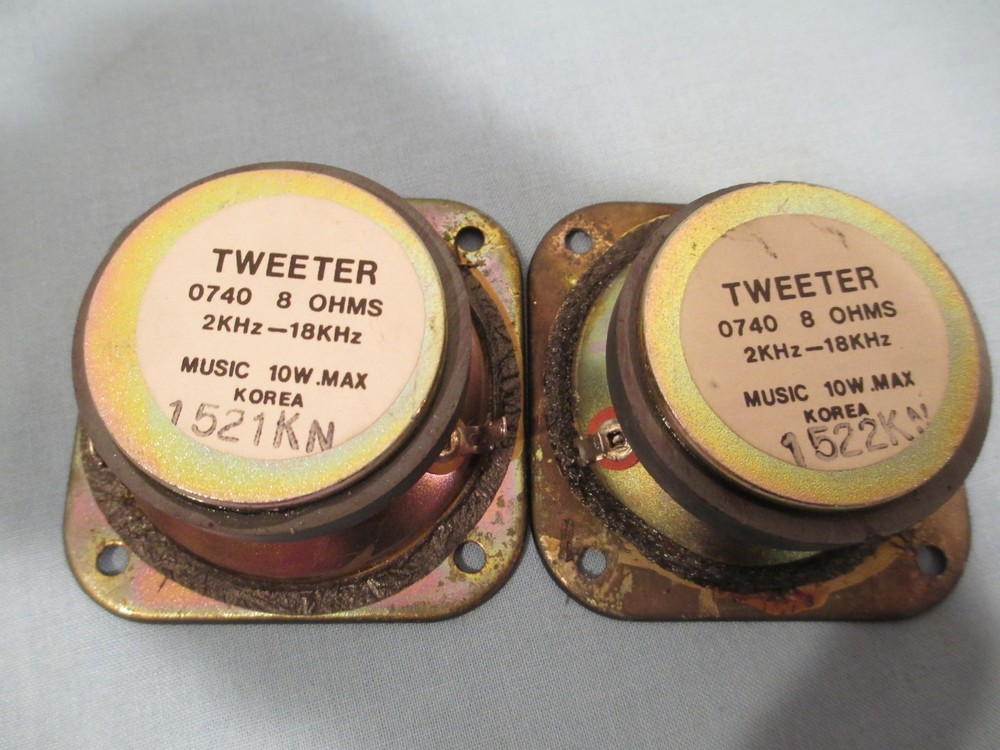 Realistic MC-600 Tweeter (PAIR)