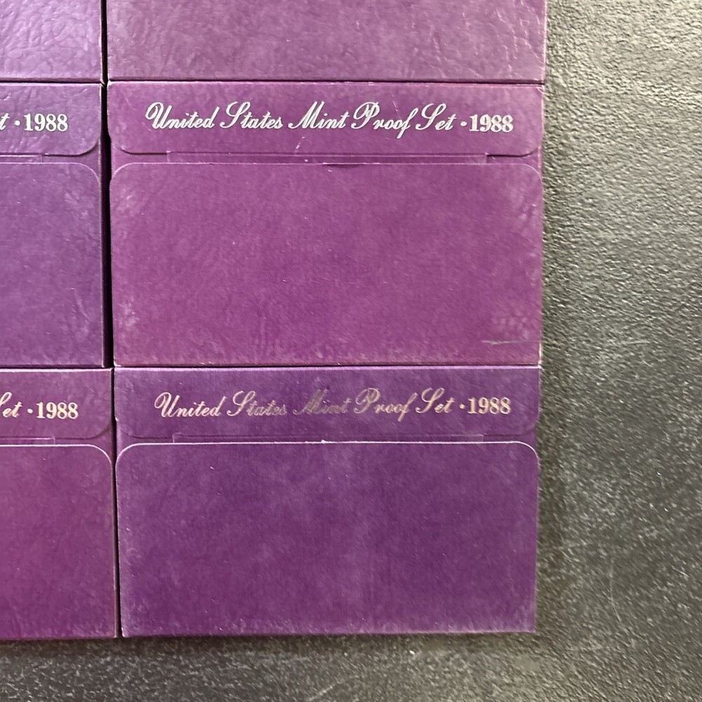 1988-S Clad Proof Sets LOT OF 10