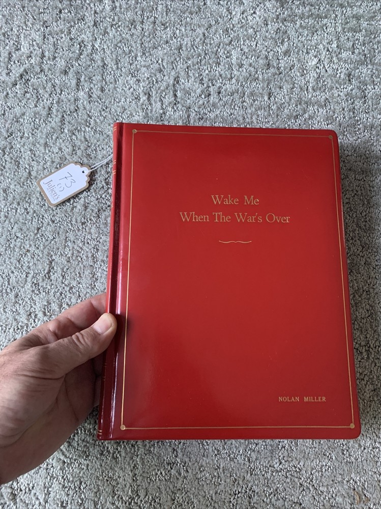 Eva Gabor Script from Nolan Miller Collection  Wake me When The War Is Over 1969