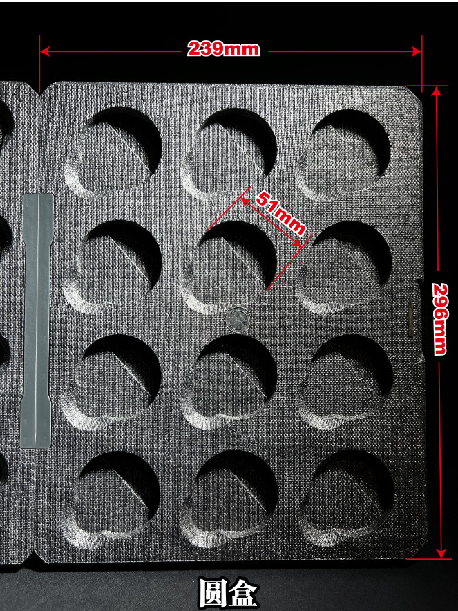 Storage Box / Protective Folder / Display Case with 24 Adjustable Coin Capsules