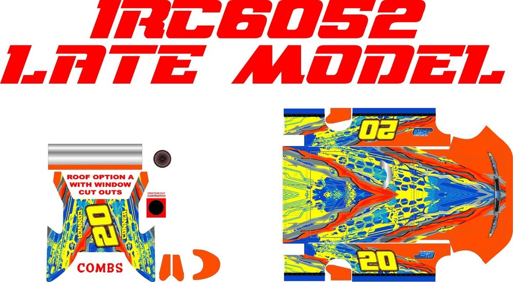 1RC LATE MODEL 1RC6052  WRAP COMBS ORANGE