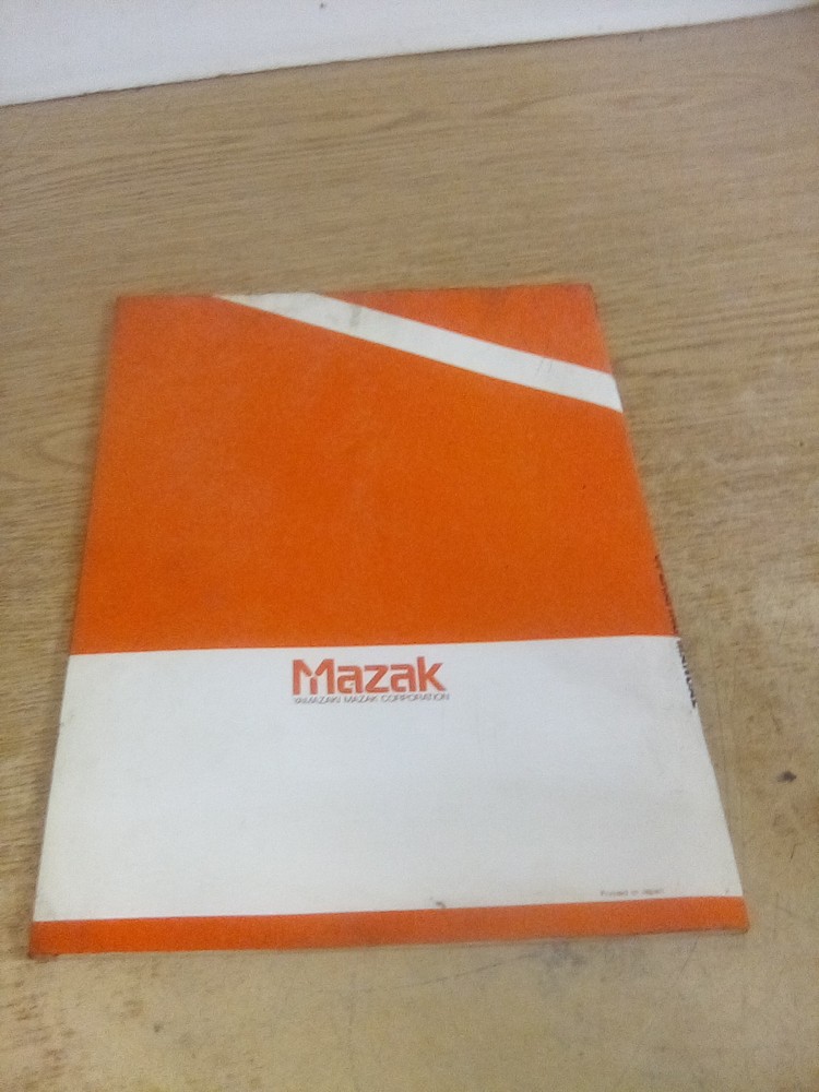Mazak Programming Manual For Basic Operating Manual For Mazatrol M-32