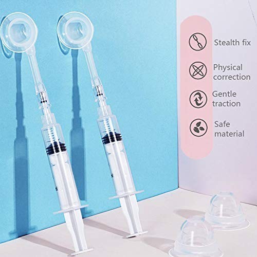 Inverted Nipple Corrector Puller 2 PC Nipple Aspirator Corrector Women Nipple...