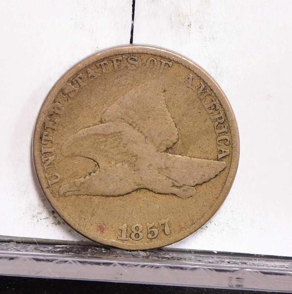 1857 Flying Eagle Cent - VG (#57350-L)