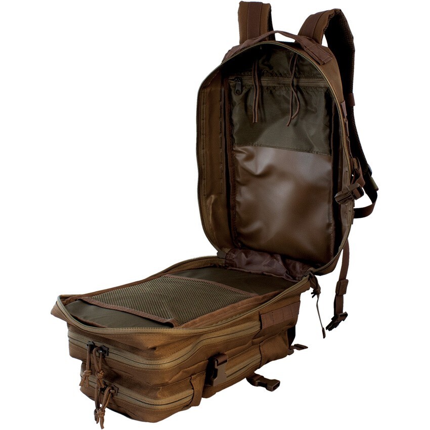 Red Rock Assault Pack Backpack Dark Earth 20L D-ring 600D Polyester 80126DE