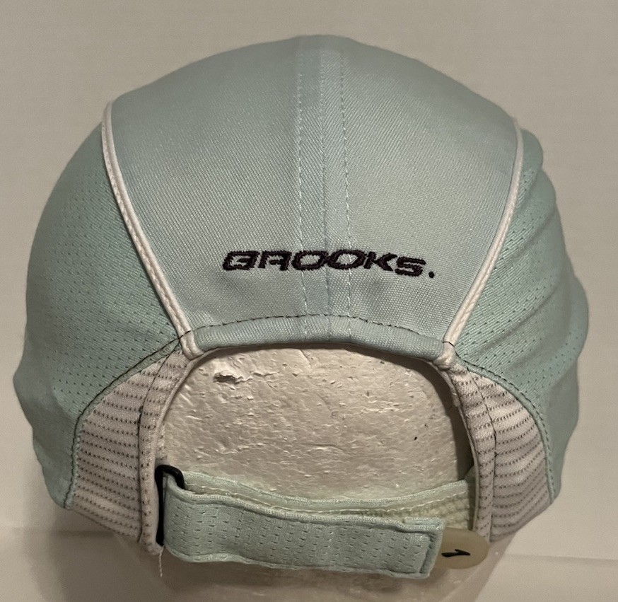 Brooks Lightweight Running Cap Hat Teal Color Adjustable Strap