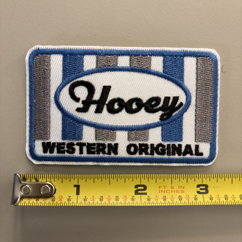 Hooey Western Original - Embroidered Iron on patch