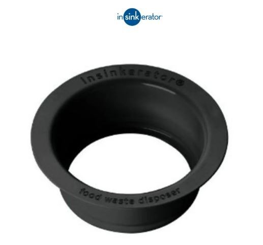 InSinkerator Matte Black Sink Flange for Garbage Disposal