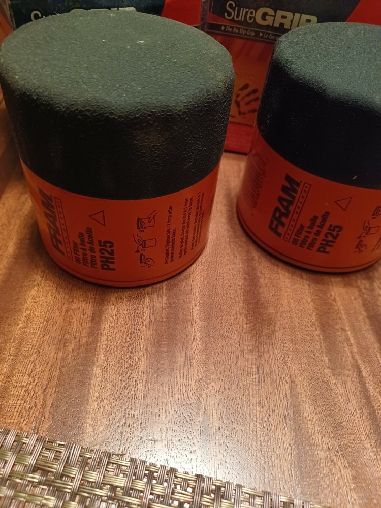 FRAM Extra Guard PH25 Oil Filter Quantity of 2