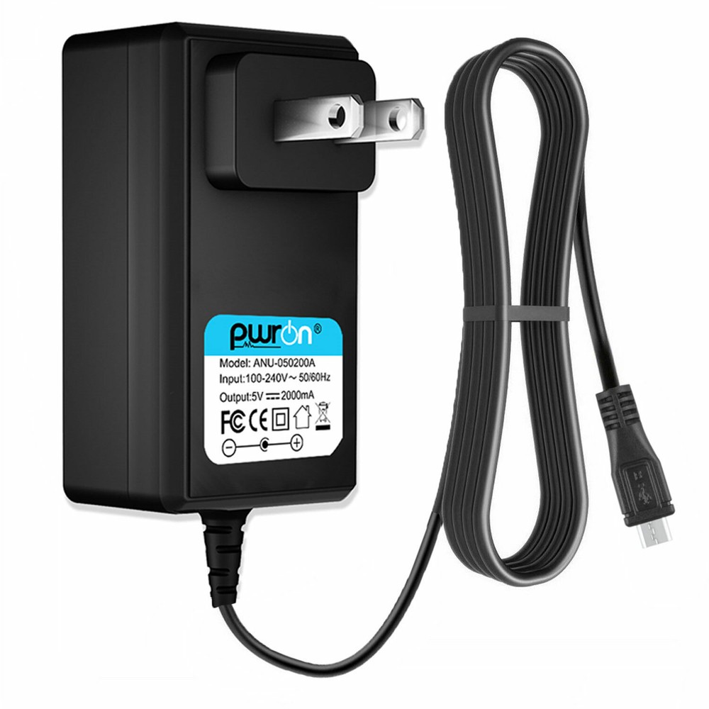 PwrON 2A AC Adapter For Amazon Fire Tablets and Kindle eReaders All Series Power