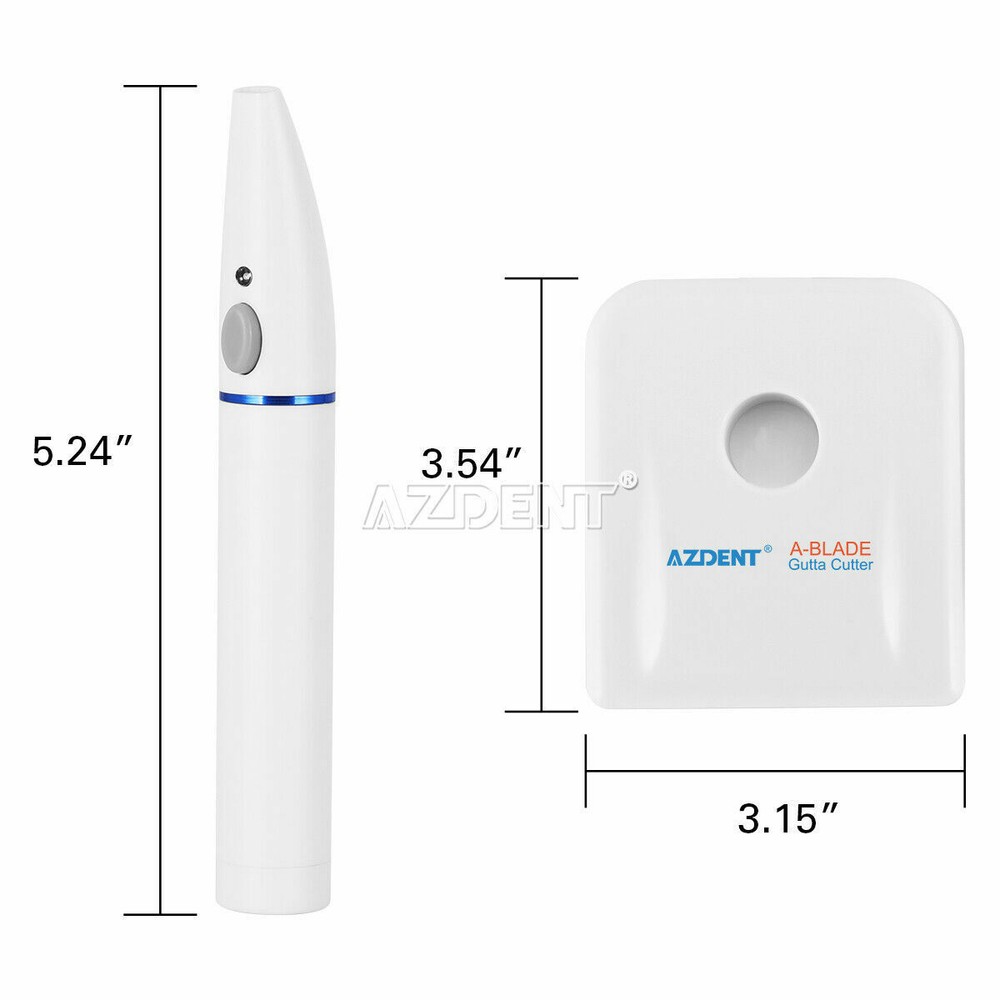 Dental Wireless Gutta Percha Obturation System Root Endo Heated Pen + 2 Tips