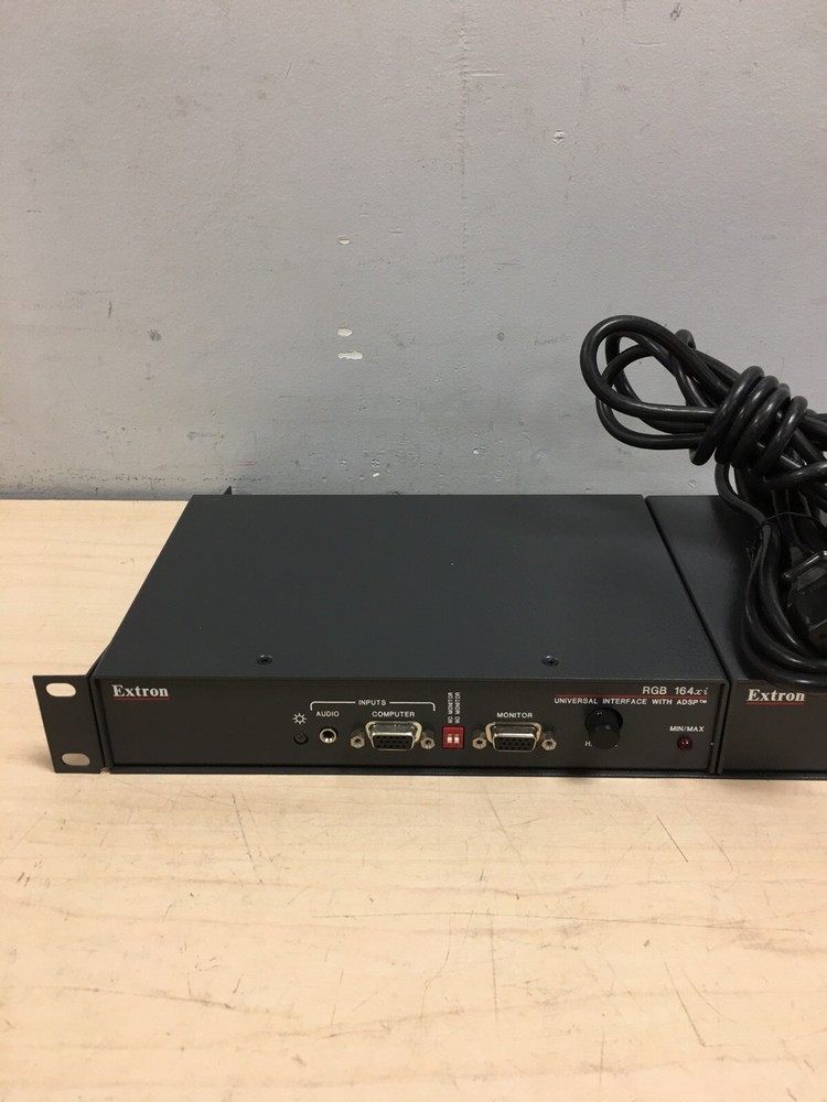 LOT OF 2 EXTRON RGB 164xi Interface W/PANEL