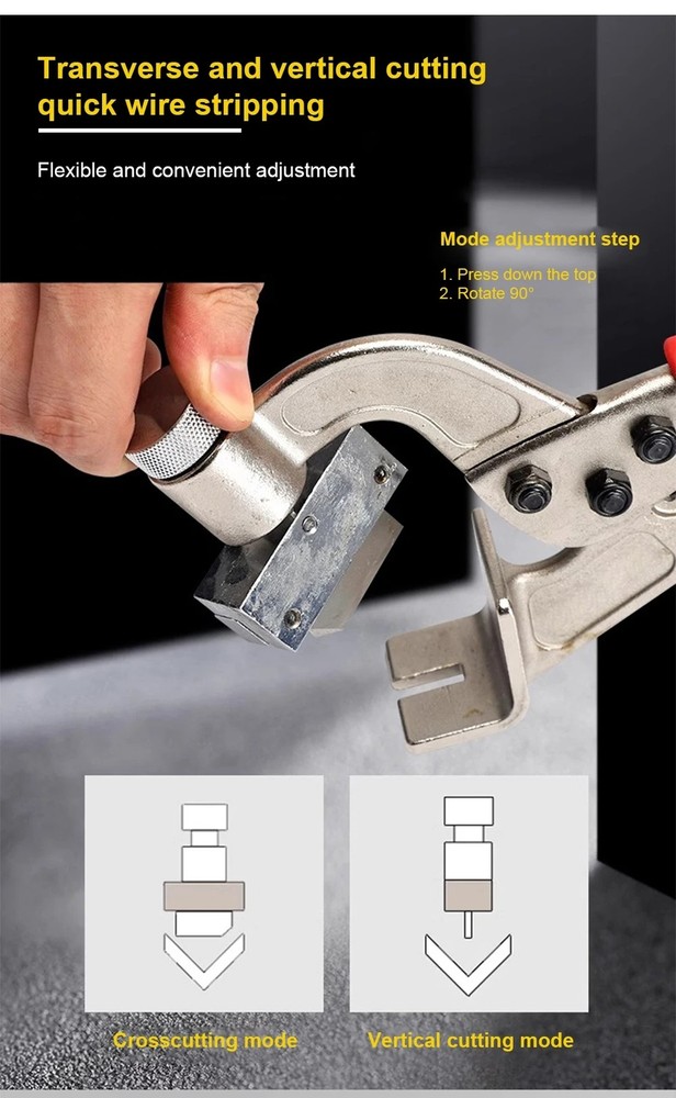 Multi-function Electrician Wire Stripper BXQ-F-55 High Voltage Cable Stripper
