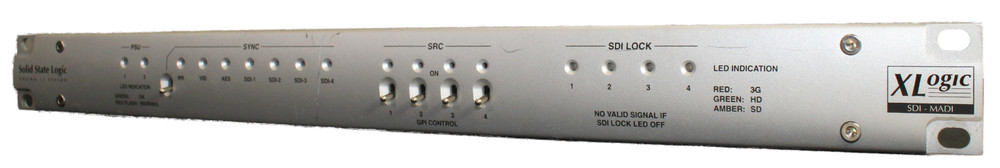 Solid State Logic SDI-MADI Broadcast Audio Stand Alone 3G SDI Audio De-Embedder