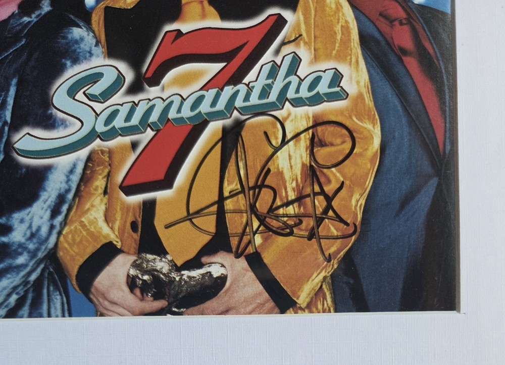 CC DEVILLE DISPLAY AUTOGRAPHED BECKETT BAS COA SIGNED POISON BAND PRESENT GIFT
