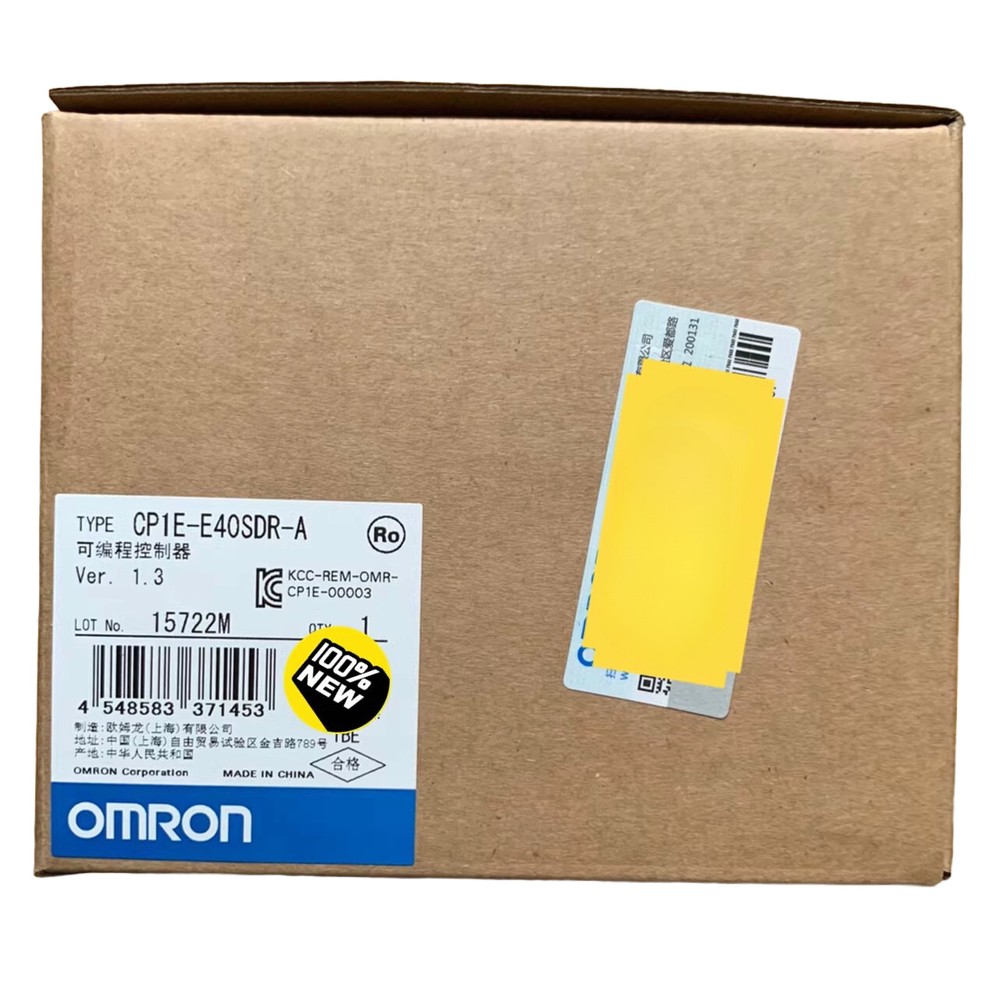 1pc OMRON CP1E-E40SDR-A New Programmable Controller