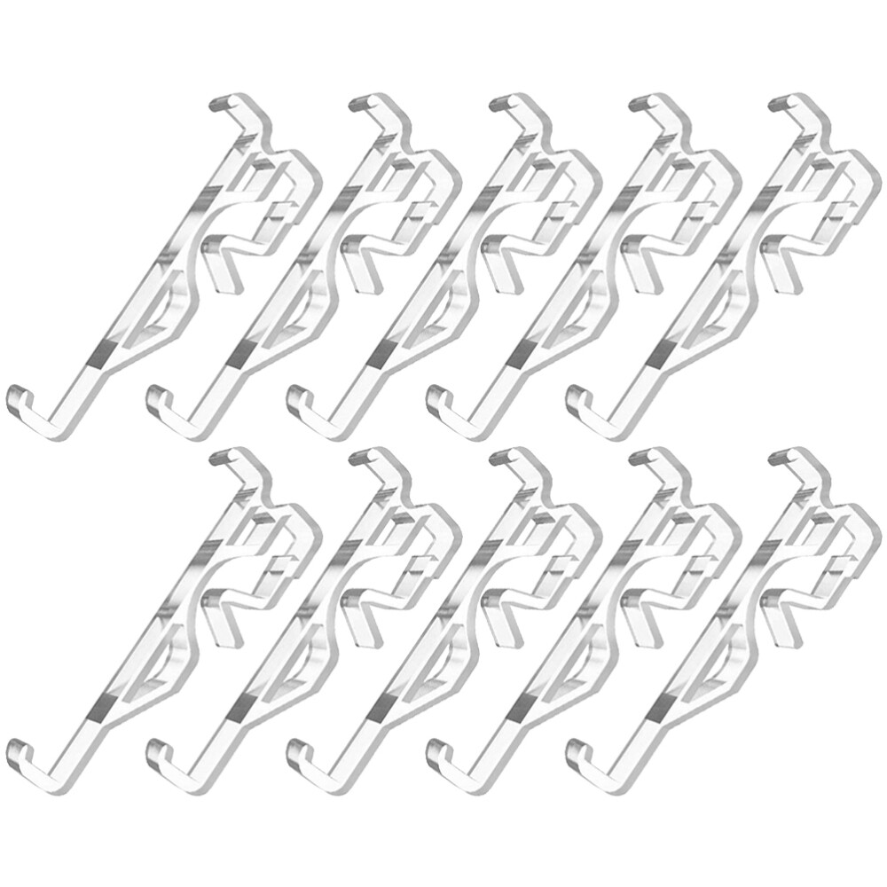 10pcs Replaceable Valance Clips Plastic Blind Clips Blind Clamps Blind Accessory