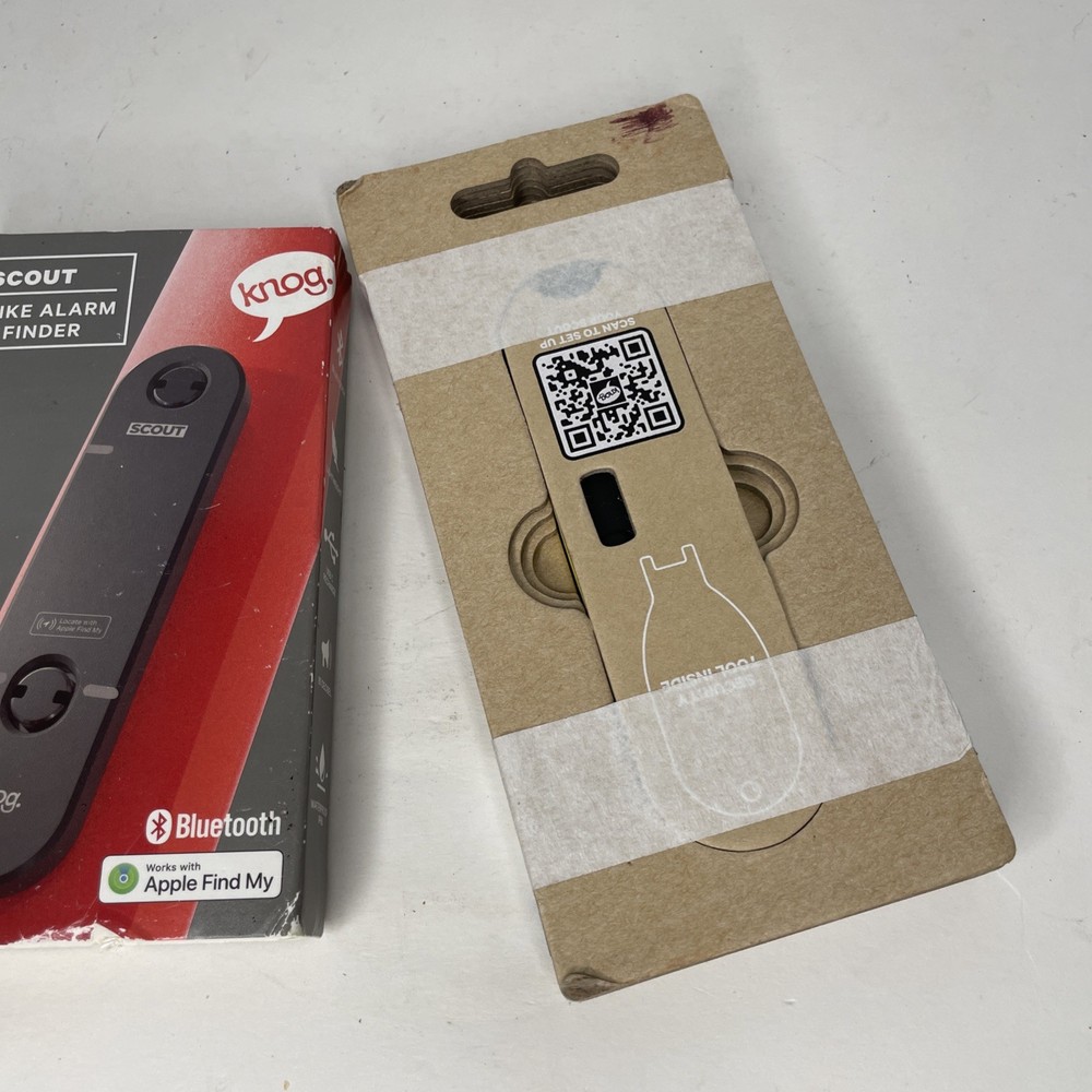 KNOG Scout Bicycle Alarm and Finder Security System