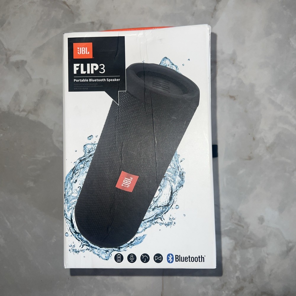 JBL Flip 3 Black Speaker