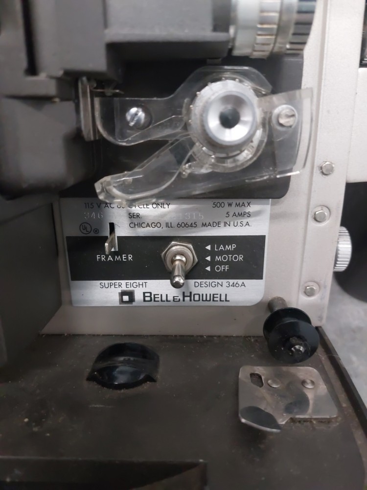Bell & Howell 346a Super 8 Projector Tested