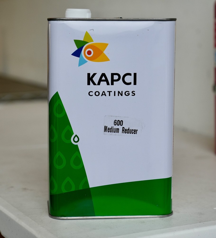 Kapci Universal Slow or Medium Urethane Reducer Gallon! Auto Paint Reducer